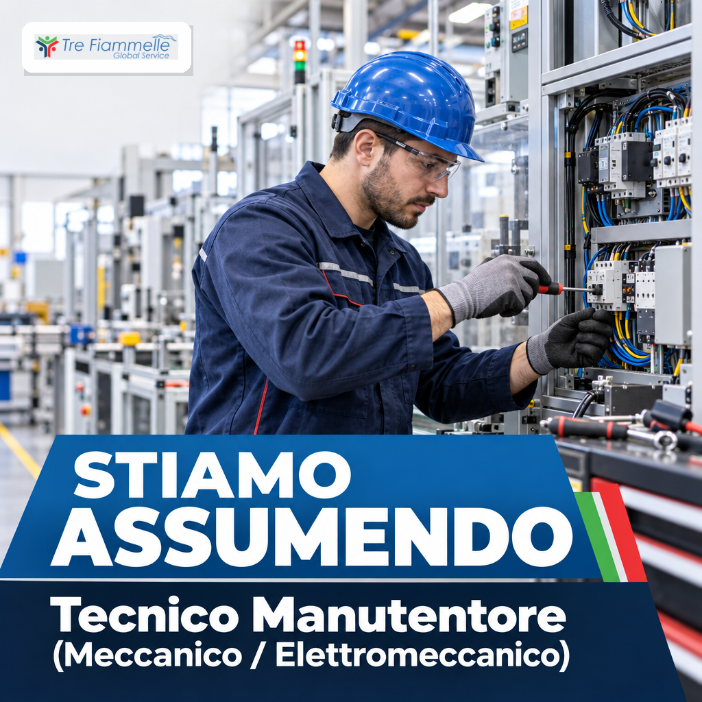 Tecnico Manutentore (Meccanico / Elettromeccanico)